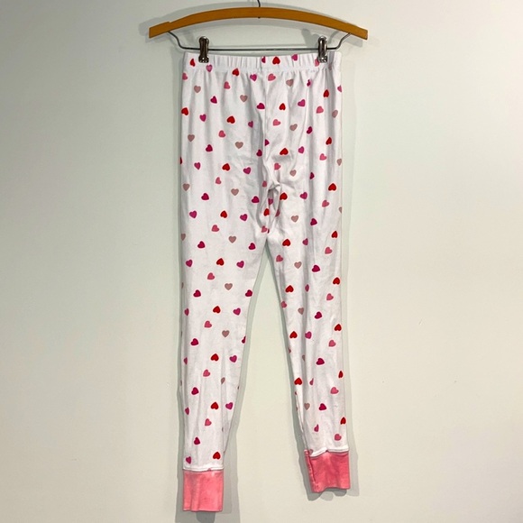 MINI BODEN Girls 12 Pajama Set Heart Print Cotton Long Sleeve Pants READ - Picture 8 of 9